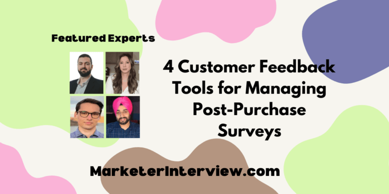 4 Customer Feedback Tools for Managing Post-Purchase Surveys