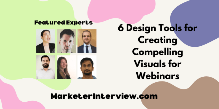 6 Design Tools for Creating Compelling Visuals for Webinars