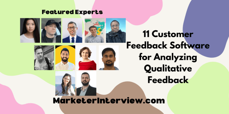 11 Customer Feedback Software for Analyzing Qualitative Feedback