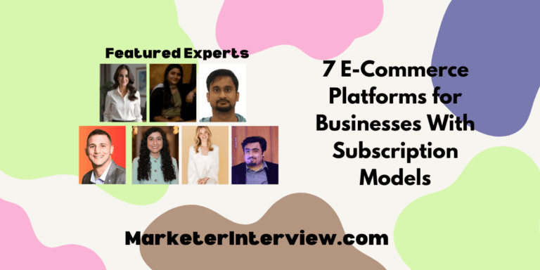 7 E-Commerce Platforms for Businesses With Subscription Models